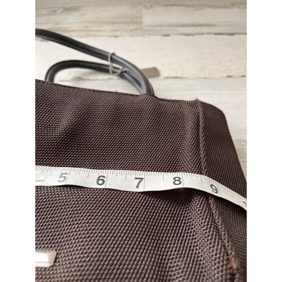 Nine West brown short handled zippered bag - Picture 6 of 9